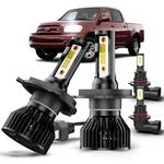 For Toyota Tundra 2000-2006 Led Light Bulbs Combo, 4pcs Super Bright 6500k Wh.... Fixed Price $73.81.