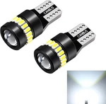 Zkfar 2 Pcs T10 Led Bulbs, 18smd 3014 1smd 3030 Chipset, 155 Lumens Super Bri.... Fixed Price $15.79.