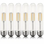 6x Luxrite T9 Led Filament Edison Tubular Bulb 60w Equiv. 2700k 550lm E26 Base. Fixed Price $45.99.