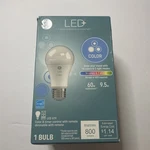 Ge Led+ 60w A19 Color Changing Light Bulb Replacement - 800 Lumens W/ Remote. Fixed Price $10.50.