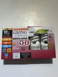 New In Package 2 Sylvania Micro-mini Cfl Bulbs Reg/medium Base 13w Soft White. Fixed Price $10.00.