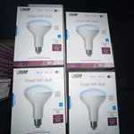 4x Feit Electric Br30 E26 (medium) Smart Wifi Led Bulb Daylight 65 Watt. Fixed Price $34.99.