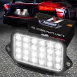 Nuvision For 05-09 Ford Mustang White Full Led Rear License Plate Light Lamp. Fixed Price $10.95.