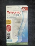 Trisonic 3 Pcs G4 Light Bulb 20w 12volt Bi Pin Base Lamps Halogen Led. Fixed Price $9.99.