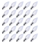 Brightown 100 Pack C7 Led Replacement Christmas Light Bulbs E12 Pure White. Fixed Price $99.00.