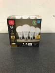 Globe Electric Pack Of (4) Dimmable Energy Star 10w Led Bulbs - 800 Lumens, 3000. Fixed Price $10.68.