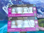 Set 2 4-pack Feit R30 Reflector Conserv Energy 65w Star Light Bulbs. Fixed Price $25.00.