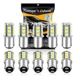 Qoope 1142 1076 Led Bulb For Rv, 1004 Ba15d White 12v Camper Tra.... Fixed Price $14.58.