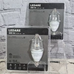 Ikea E12 Ledare Led Bulb Lot Of 2 - 4.5w 200 Lumen Led1206c4 Mini Intertek. Fixed Price $14.99.