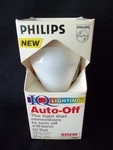 Philips Iq Lighting Auto Off 60 Watt Bulb! Nos!. Fixed Price $14.98.
