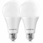 Luxrite A21 Led Bulb 150w Equivalent 2550lm 3000k Damp Rated 2-pack. Fixed Price $29.49.