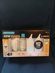 Feit Electric Flame Tip 28214 Replacement Smart Bulb Soft White 40 Watt 6 Pack. Fixed Price $24.90.