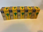5 Westpointe Transparent Green A19 Indoor / Outdoor Party Bulbs 25 Watt. Fixed Price $20.99.