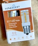 Kindeep Ceramic E17 Led Bulb For Microwave Oven Daylight White 6000k 4w,2/pack. Fixed Price $5.00.