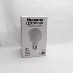 Bulbrite Led Filament Light Bulb Frosted Dimmable 4000k Cool White G25 7w 120v. Fixed Price $4.12.