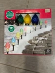 Winter Wonderland Pathway Martkers 10 Christmas Lights New + Bonus Xmas Ornemet. Fixed Price $38.88.