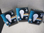 3 Pack Ecosmart Selectable Motion Sensor Led Light Bulb A19 60w 120v 1006778597. Fixed Price $26.99.