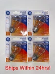 Ge 40 Watt 415 Lumens Crystal Clear Ceiling Fan Incan Bulbs 99420 4 Pack. Fixed Price $15.50.