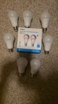 9 Tp-link Tapo Smart Light Bulbs, 16m Colors Rgbw, Dimmable A19 - (l530e). Fixed Price $60.00.