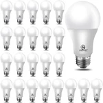 Energetic 24-pack A19 Led Light Bulb, 60 Watt Equivalent, Daylight 5000k, E26 Me. Fixed Price $29.71.