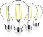 Maxvolador 60w Equivalent E26 Led Filament Light Bulbs, 850lm Daylight White. Fixed Price $18.69.