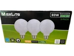 3 Pk Maxlite 60w Led 2700k Soft White Vanity Dimmable Light Bulbs E26 Base. Fixed Price $5.99.