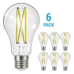 6 Pack Satco S12432 Led Filament Bulb 120v 12.5w 100w A19 Medium E26 Clear 5000k. Fixed Price $34.95.