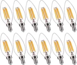 Flsnt B11 E12 Led Candelabra Bulbs 60w Equivalent, Dimmable Candle Light Bul. Fixed Price $29.54.