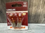 Sylvania Longlife 7507/py21w 12v 21w Amber Bulbs 7507 Oem. Fixed Price $6.97.