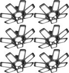 Led Garage Light 6 Pack - 200w 20000lm 6500k Lights Ceiling With 7+1. Fixed Price $123.99.