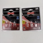 2 Packs Feit Electric 20 Watt Xenon G8 Bulbs 6 Total New And Sealed. Fixed Price $22.00.