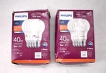 Lot Of 8 Philips Led A19 Medium Soft White Light 5 Watts Bulbs. Fixed Price $10.50.