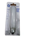 Ge Specialty 90903 Frosted Tubular Light Bulb Medium Base 25w T10 120v 5 Bulbs. Fixed Price $16.00.