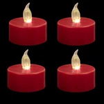 Hanzim Led Tea Lights Candles- 50pack Red Flameless Candles 50pack,. Fixed Price $17.57.