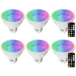Mr16 Rgb Colored Bulbs Dimmable 2v 5w Led Color Changing Light With Remote. Fixed Price $29.99.