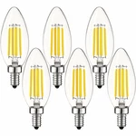 6-pack Luxrite E12 Led Bulb 60w Equivalent 3000k 550lm Dimmable Candelabra. Fixed Price $32.99.