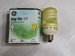 Ge 100 Watt Yellow Bug Light Bulb 3-pack. Fixed Price $9.09.
