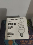 3 Pack Energy Saving Bulbs Ub204 Compact Fluorescent Light 20 Watts 1200 Lumens. Fixed Price $14.99.