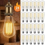 Dimmable Vintage Led Edison Bulbs Warm White 2700k E26 For Home Cafe Restaurant. Fixed Price $49.99.
