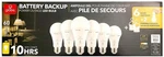 Globe Power Reserve Battery Backup Bulb Failure 6pk 800lm 60w 10hrs. Fixed Price $20.99.