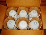New Box Of 6 Ge 43829 Multi-vapor Lamp Bulb Mvr400/c/u 400watts Nos. Fixed Price $49.99.