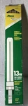 Abco 13 Watt Compact Flourescent Bulb 04018 New 900 Lumens 2 Pin. Fixed Price $4.00.