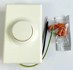Viribright Push On/off Switch Rotary Light Dimmer Universal Led Ivory. Fixed Price $12.80.