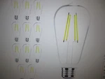 Feit Electric 100w Equivalent Straight Filament Dusk To Dawn Clear Glass 11pk. Fixed Price $41.61.