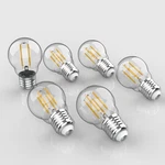 Jonathan Y Non-dimmable G45-4w Led Edison Bulbs, White 2700k, 420 Lumens, 6 Pack. Fixed Price $32.99.