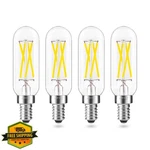 Aielit T8 Dimmable Led Bulbs E12 4w Daylight Candelabra Lamps 4-pack. Fixed Price $27.99.