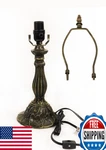 Huimeiju Tiffany Table Lamp Base, 10-14 Inch Lampshade, Metal, Ul Listed. Fixed Price $111.35.