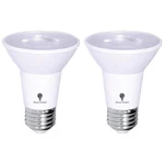 2 Pack Par20 Outdoor Led Flood Light Bulb 8w 75 Watt Equivalent 500 Lumens Dim. Fixed Price $17.75.