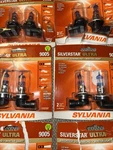 Sylvania 9005 Silverstar Ultra High Performance Halogen Headlight Bulb, 2 Bulbs. Fixed Price $24.99.
