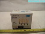 Qty=6( 1 Boxes Of 6): Anwio 2700k Led Light Bulb 60 Watt Replacement. Fixed Price $15.39.